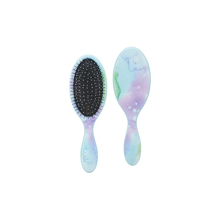 Wet Brush Original Detangler Brush Color Wash Splatter Ultra-Soft IntelliFlex Bristles - All Hair Types - Pain-Free Comb for Men Women Boys and Girls