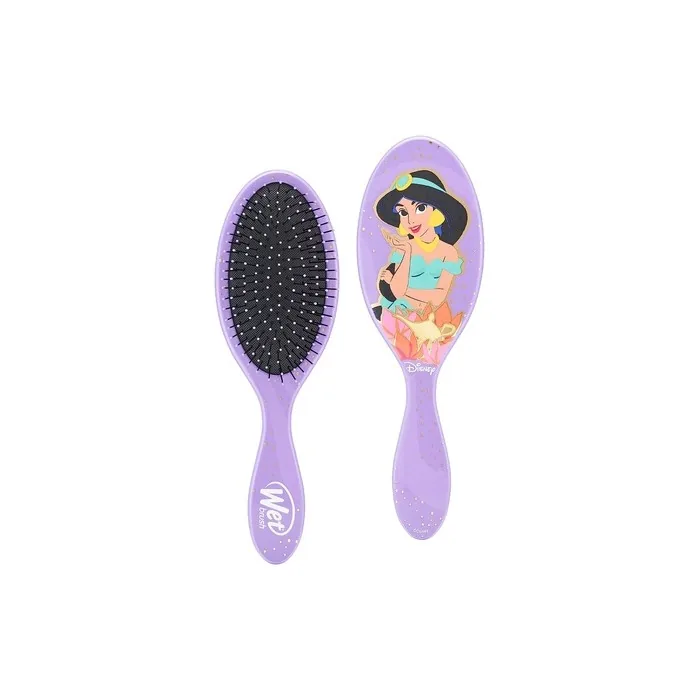 WetBrush Original Detangler Hair Brush with Ultra Soft Intelliflex Bristles for All Hair Types Disney Ultimate Princess Collection Jasmine Purple