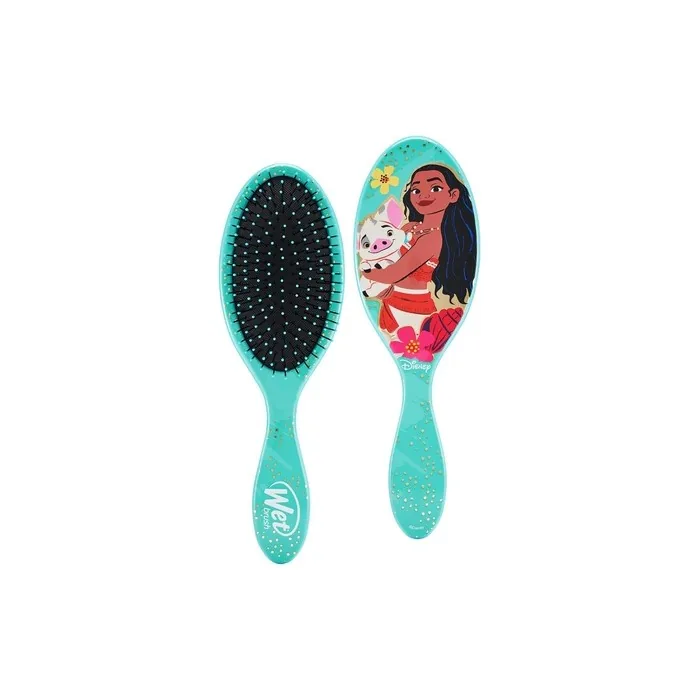 WetBrush Original Detangler Hair Brush with Ultra Soft Intelliflex Bristles for All Hair Types Disney Ultimate Princess Collection Moana