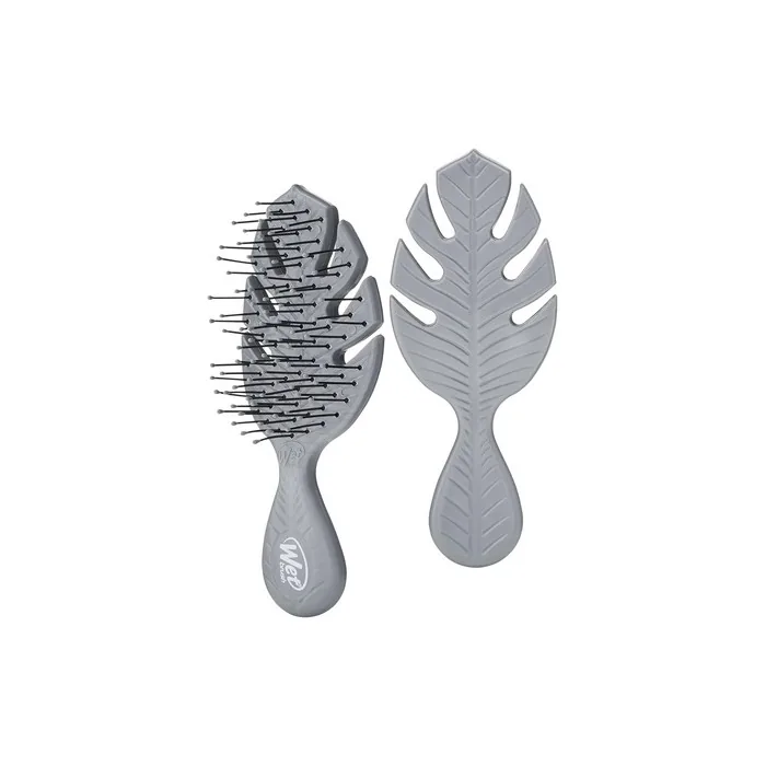Wet Brush Go Green Mini Detangler Brush Grey for Unisex Hair