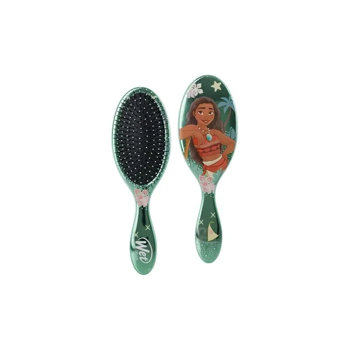 Wet Brush Original Detangler Princess Full Heart Brush Vaiana Teal Unisex Hair Brush 1 Piece Moana Teal