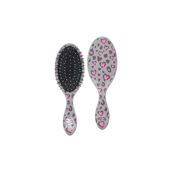 Wet Brush Kids Detangler Hair Brush Leopard Midi with Ultra-Soft IntelliFlex Bristles - Pain-Free Comb for All Hair Types