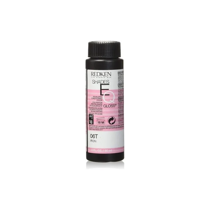 Redken Rotken Shades Eq Equalizing Conditioning Color Gloss, 06 T Iron,