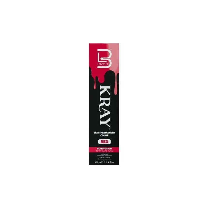 Level 3 Kray Semi Permanent Hair Color with Aloe Vera