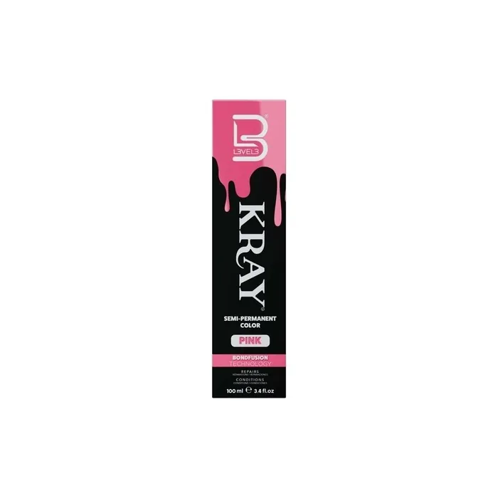 Level 3 Kray Semi Permanent Hair Color with Aloe Vera