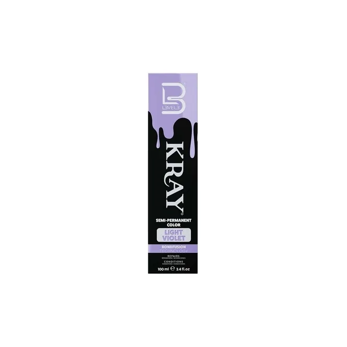 Level 3 Kray Semi Permanent Hair Color with Aloe Vera