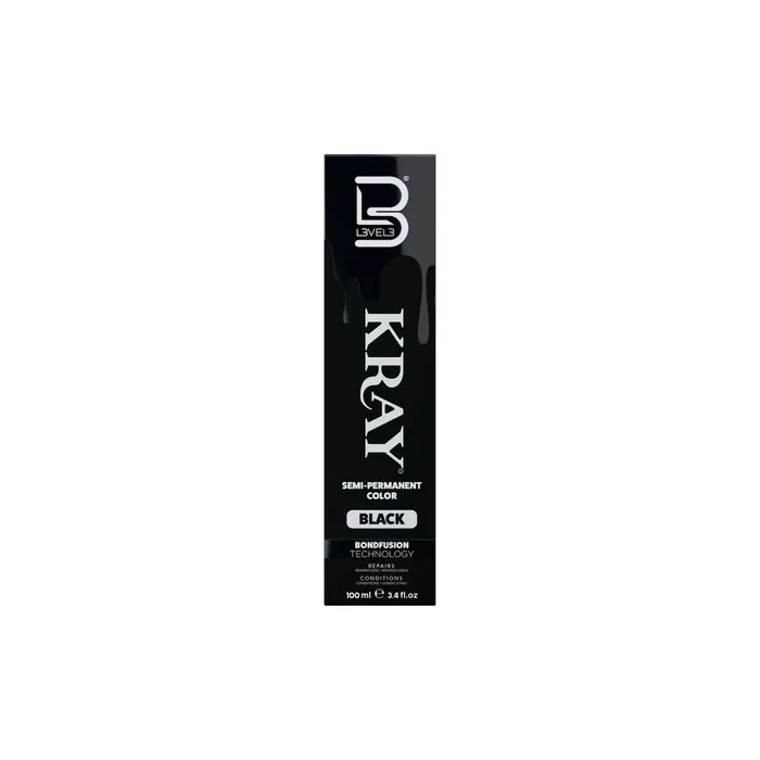 Level 3 Kray Semi Permanent Hair Color with Aloe Vera