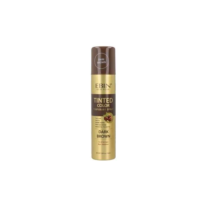 Ebin New York Tinted Color Dark Brown Spray - 100 Ml