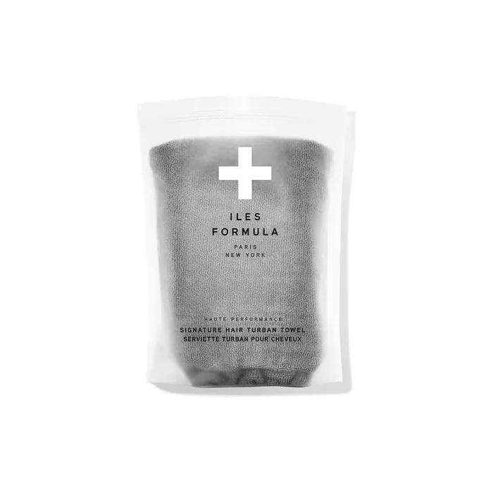 Iles Formula Hair Towel Grey