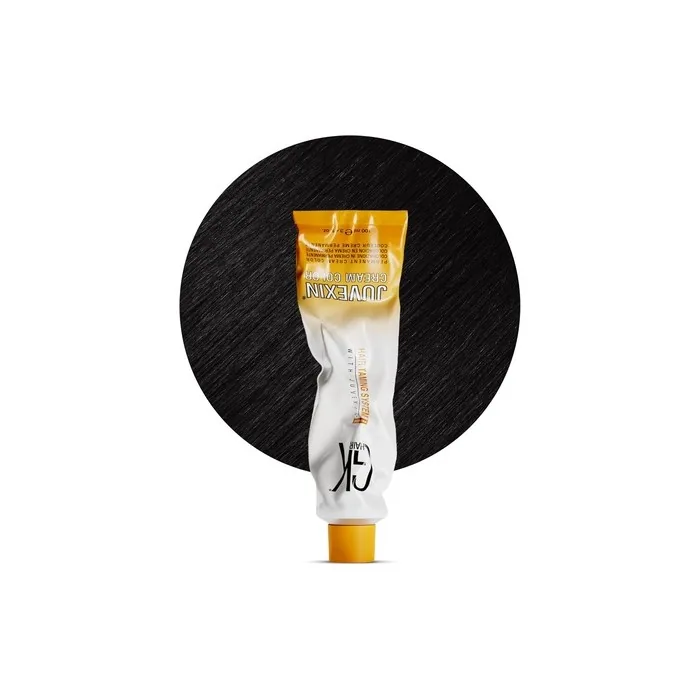 GK HAIR Global Keratin Professional Hair Color Cream Tube 3.4 Fl Oz/100ml Nourishing & Cleansing Colors for Styling High Performance Long Lasting Semi Permanent Natural Toner Dye Chocolate