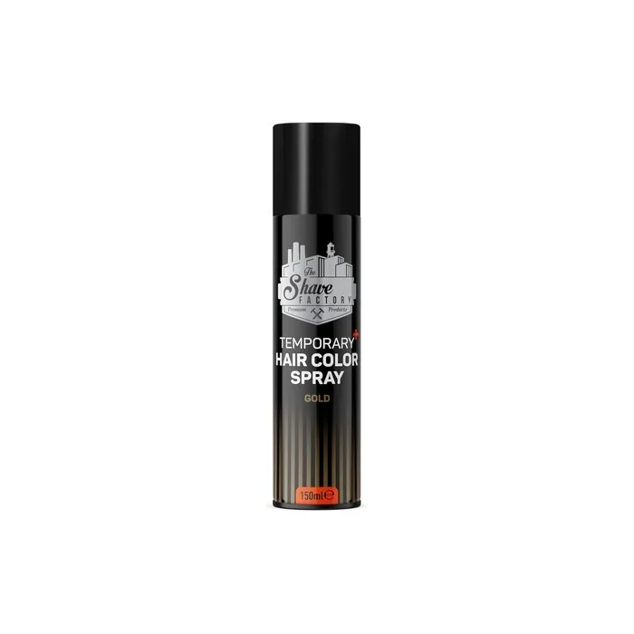The Shave Factory Temporary Hair Color Spray - Easy and Instant Colorful Hair