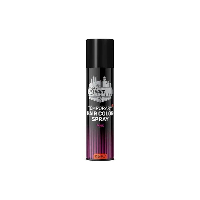 The Shave Factory Temporary Hair Color Spray - Easy and Instant Colorful Hair