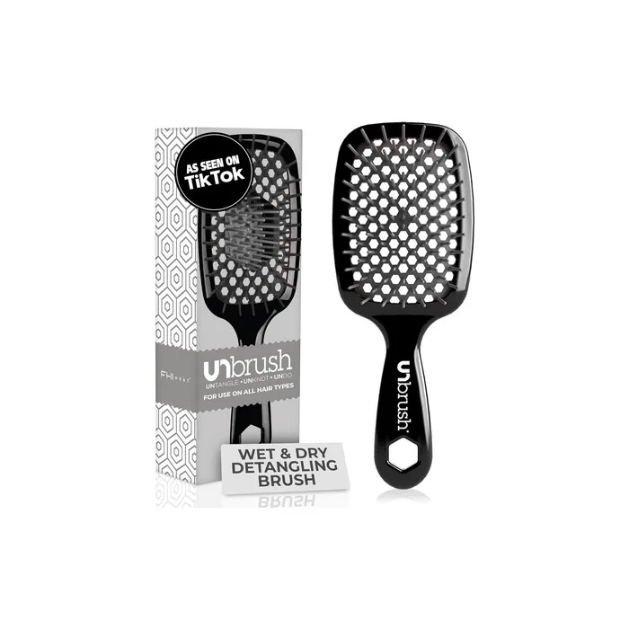 Fhi Heat Unbrush Grey Detangling Hair Brush