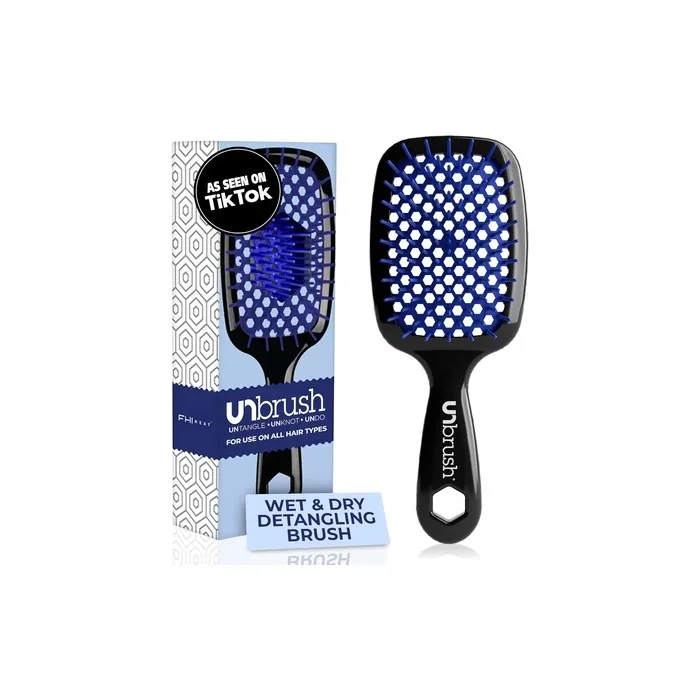 Fhi Detangling Hair Brush Blue Galaxy
