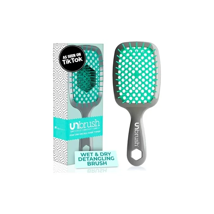 Fhi Heat Unbrush Wet & Dry Vented Detangling Hair Brush Aurora
