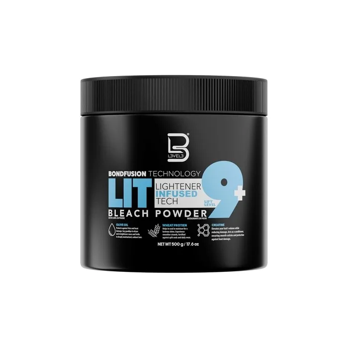 Level 3 Bondfusion Lit Bleach Powder with Olive Oil & Wheat Protein Formula