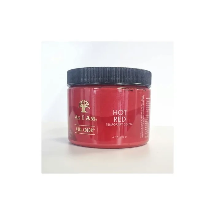 As I Am Curl Color Hot Red 6oz 182g