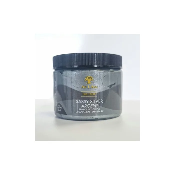 As I Am Curl Color Sassy Silver 6oz