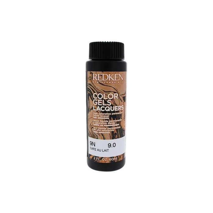 Redken Colour Gels Lacquer Permanent Hair Colour, No. 9n Coffee with milkt, 60 Ml