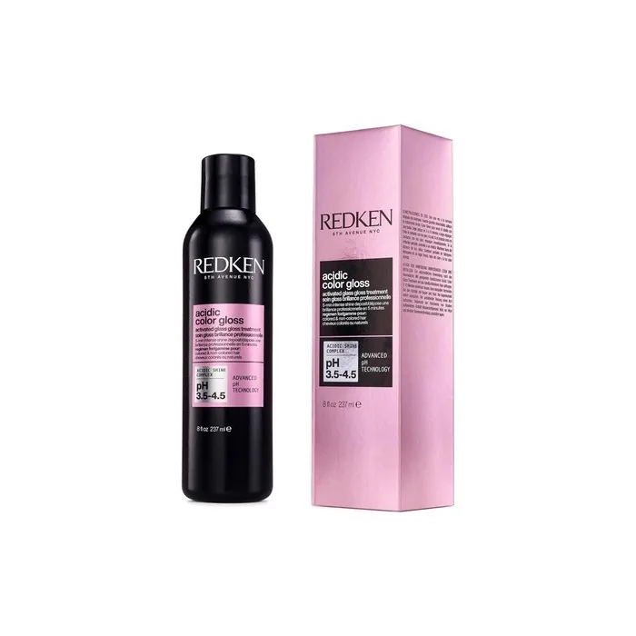REDKEN Acidic Color Gloss Glass Treatment for Color-Treated Hair with Citric Acid & Apricot Oil