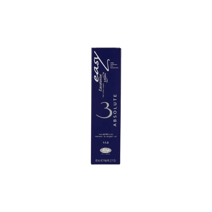 Lisap Easy Absolute Hair Dye 3 608 Dark Ash Blonde 60 Milliliters