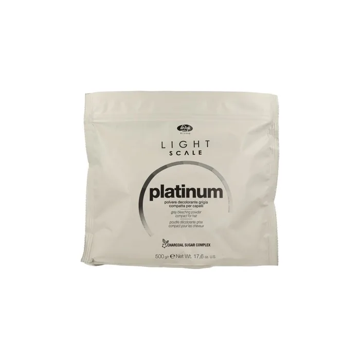 Lisap Light Scale Platinum Hair Bleaching Powder Gray 500 Gr