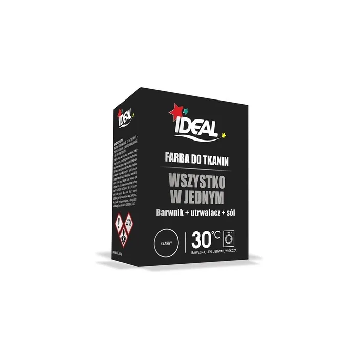 Ideal All In One Fabric Dye Black 350g
