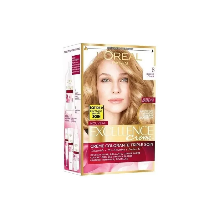 L'Oreal Paris Permanent Hair Colour Triple Conditioning 100% White Coverage