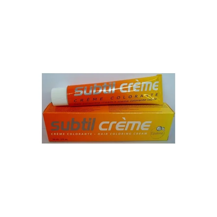 Subtil Creme Hair Coloring Cream Permanent Coloration 60ml 06.1 Dark Ash Blonde
