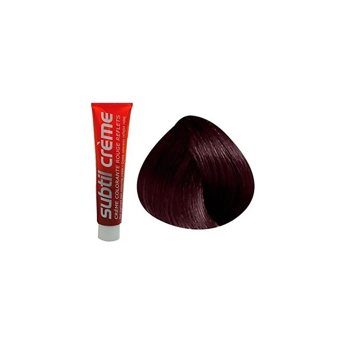 Subtil Les Rouges Reflets 3.60 Ammonia Dark Brown Dark Red 60ml