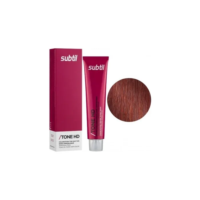 Subtil Tone Hd Ammonia-Free Tone On Tone Hair Color 60 Ml 5-65 Light Brown Red Mahogany