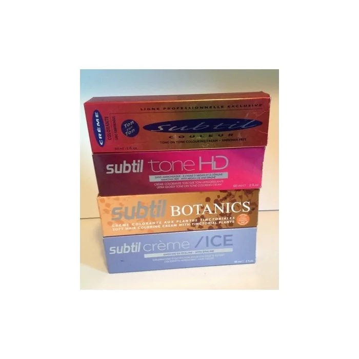 Subtil Couleur Tone on Tone+ Botanics+ Ice Colouring Cream 2oz - You Choose