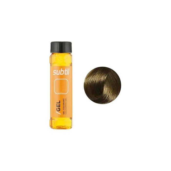 Subtil Colouring Gel 50 Ml 813 Ashgolden Light Blonde Permanent Gel Paint