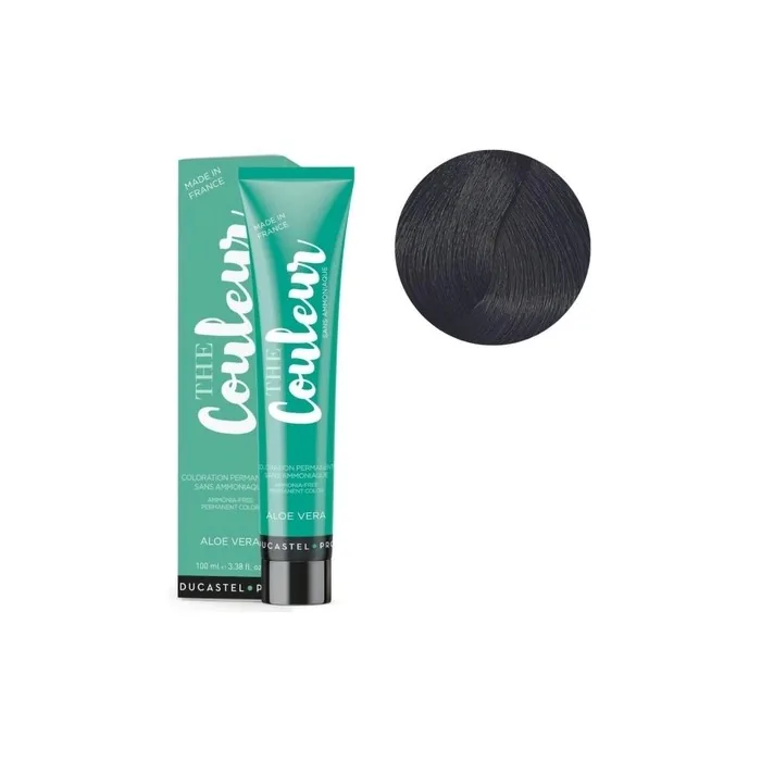 Ducastel Coloration The Couleur 0% Ammonia Duxelle 100ml 1 Black