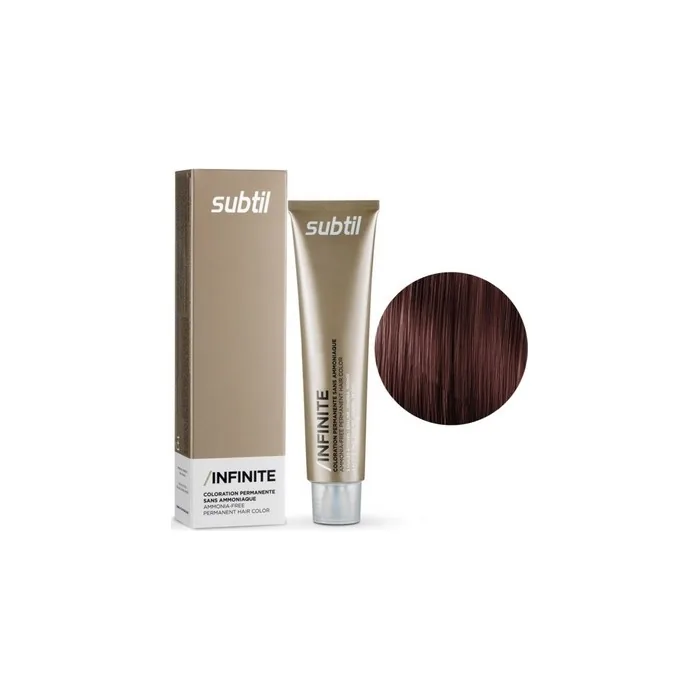 Subtil Infinite Permanent Hair Color 60ml 574 Light Brown Chestnut Copper