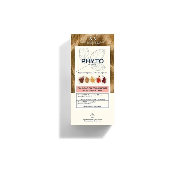 Phyto Color Permanent Color 8.3 Light Golden Blonde