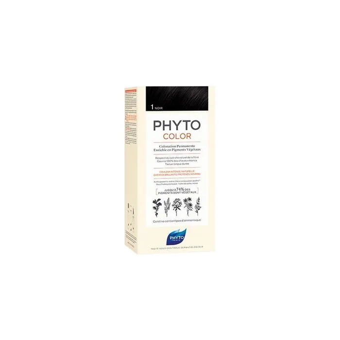 Phyto Hair Color 1 Black Professional Hair Color