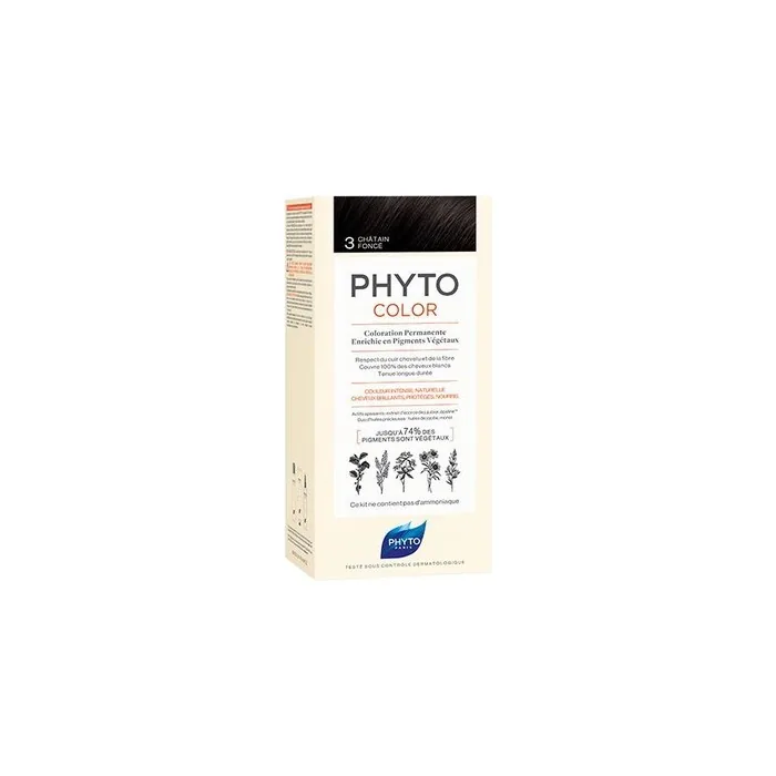 Phyto Hair Color 3 Dark Brown