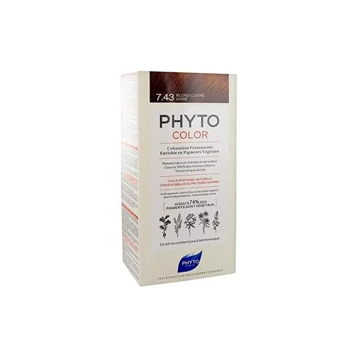 Phyto Couleur 7.43 Golden Blonde