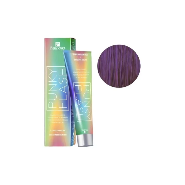 Fauvert Punky Flash Violet Hair Color - 100ml