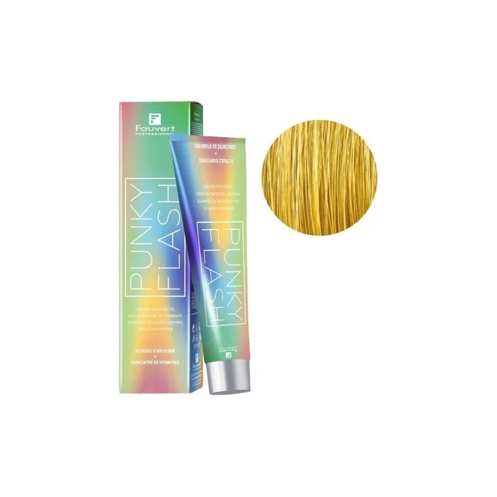 Fauvert Punky Flash Yellow Hair Color - 100ml