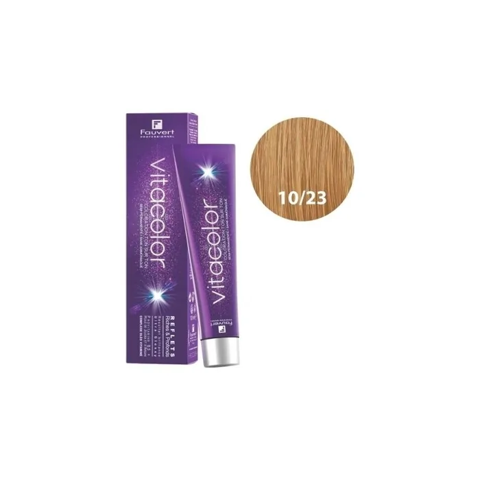 Fauvert Vitacolor Ombre Tints 10/23 - Ultra Blonde Iridescent Gold