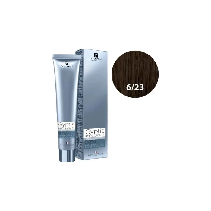 Fauvert Fauvert Gyptis 6/23 - Cold Brown Hair Color Cream 100ml