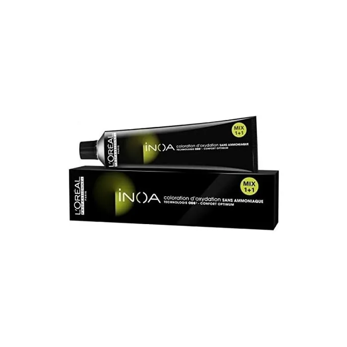 L'oréal Professionnel Inoa Ammonia Free Oxidative Hair Color 4 Medium Brown 60ml