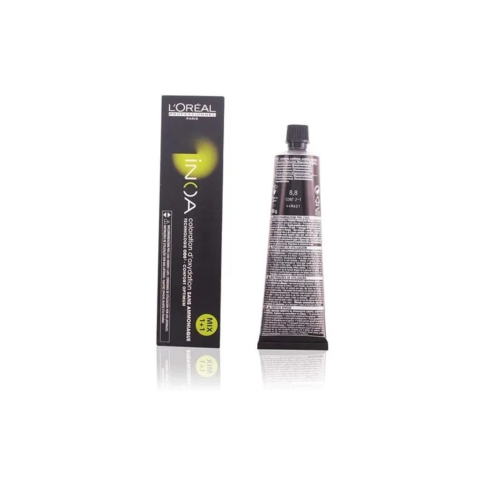 L'oreal Pro Inoa Coloration Ammonia-Free Permanent Haircolor Dye 8.8 Light Blonde 60g
