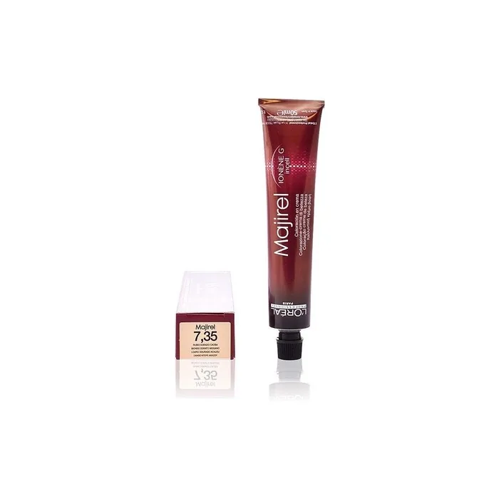 Loreal Professionnel Paris Majirel #7.35 Golden Mahogany Blonde Permanent Hair Color 50mL