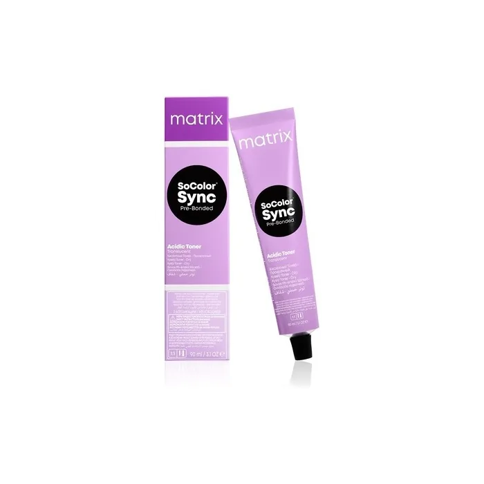 Matrix SoColor Sync Pre-Bonded Acidic Toner Steel Hair Color 90ml