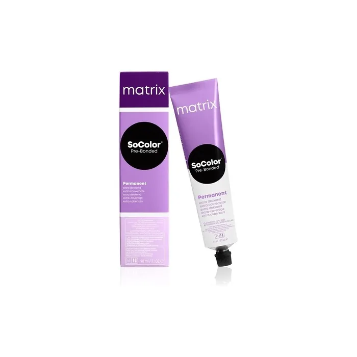 Matrix SoColor Pre-Bonded Permanent Hair Color 504N Medium Natural Brown 90ml