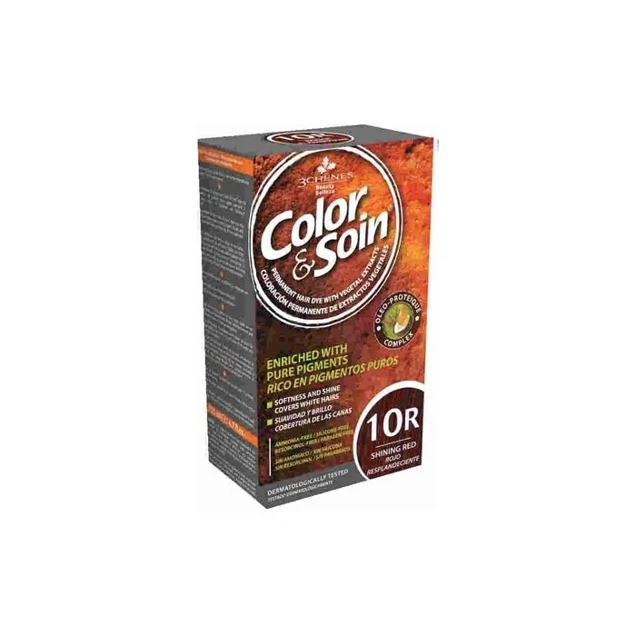 Les 3 Chenes Color & Soin Permanent Color Care Shining Red 10R