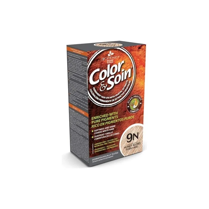 Color & Soin Permanent Coloring Color & Care 9N Honey Blonde